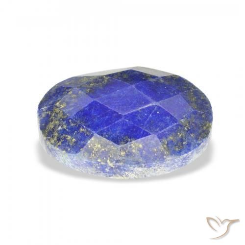 Lapislázuli Azul claro natural de 19.70 ct, Ovalada, Opaco