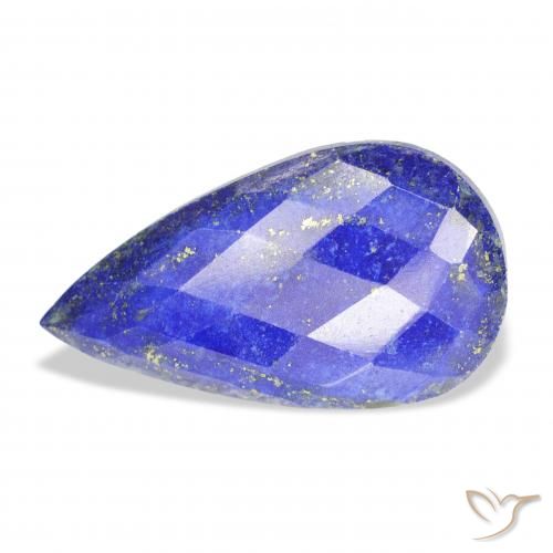 26.02ct Natural Azul medio Lapislázuli, En forma de pera, Opaco