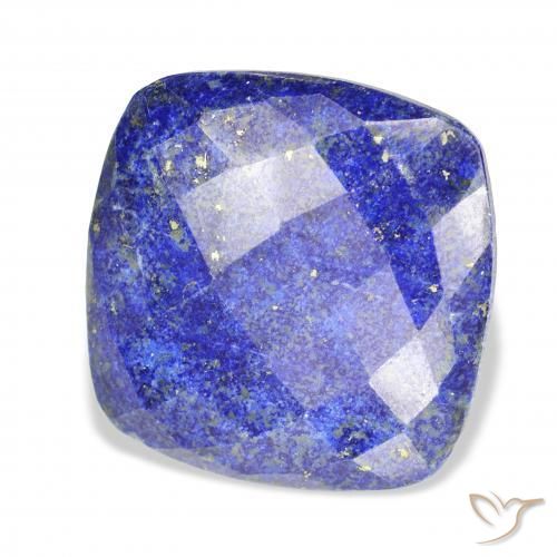 Lapislázuli Azul claro natural de 46.07 ct, Forma Cojín, Opaco