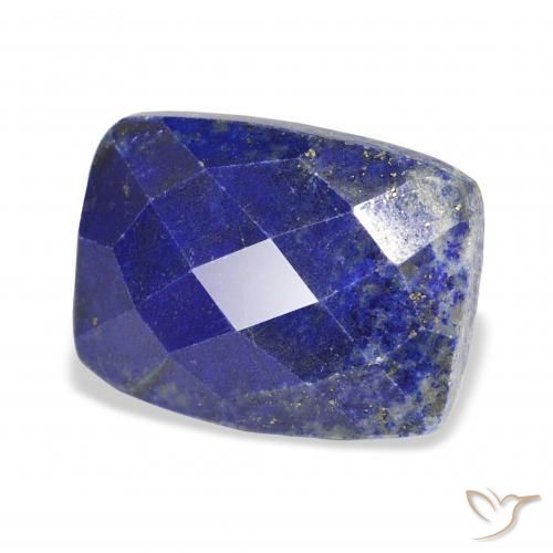 Lapislázuli Azul marino natural de 18.57 ct, Forma Cojín, Opaco