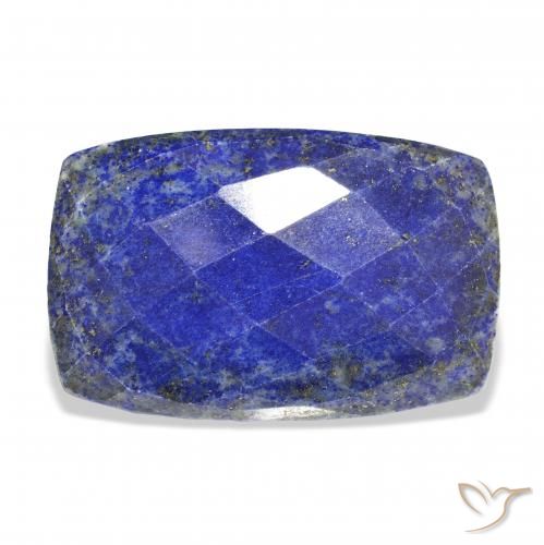 61.80ct Natural Azul marino Lapislázuli, Forma Cojín, Opaco