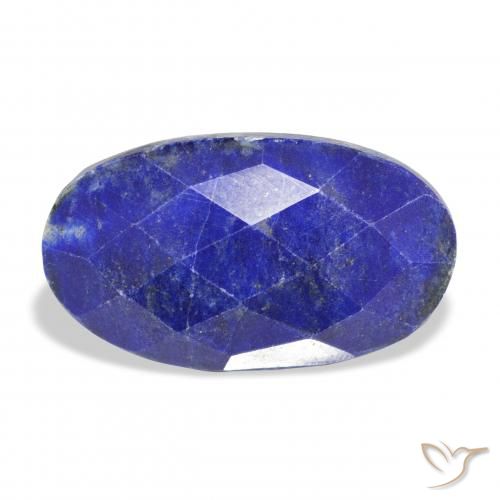 18.84ct Natural Azul marino Lapislázuli, Ovalada, Opaco