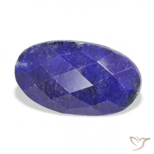 Lapislázuli Azul marino natural de 18.84 ct, Ovalada, Opaco