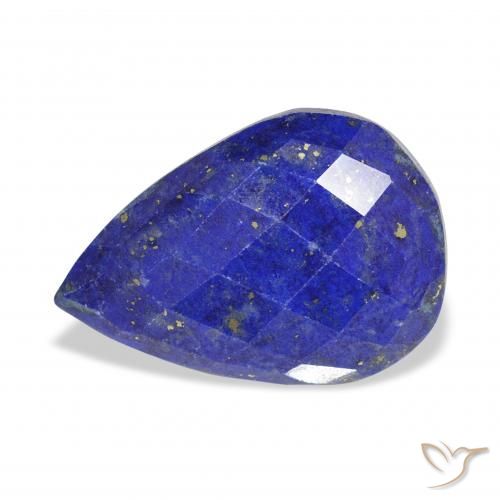 14.18ct Natural Azul marino Lapislázuli, En forma de pera, Opaco