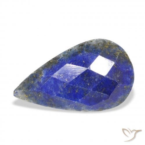 18.64ct Natural Azul oscuro Lapislázuli, En forma de pera, Opaco