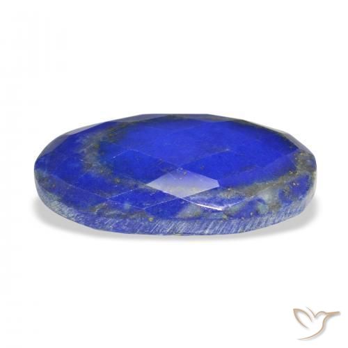 Lapislázuli Azul azur intenso natural de 15.03 ct, Ovalada, Opaco