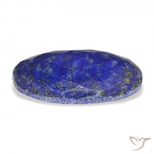 Lapislázuli Azul oscuro natural de 22.85 ct, Ovalada, Opaco