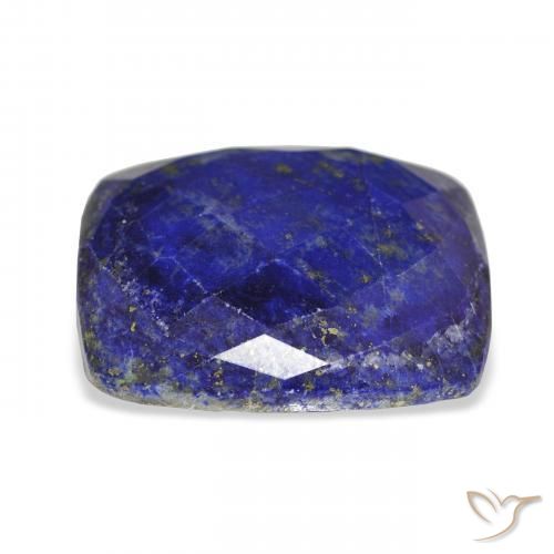 Lapislázuli Azul egipcio intenso natural de 32.55 ct, Forma Cojín, Opaco