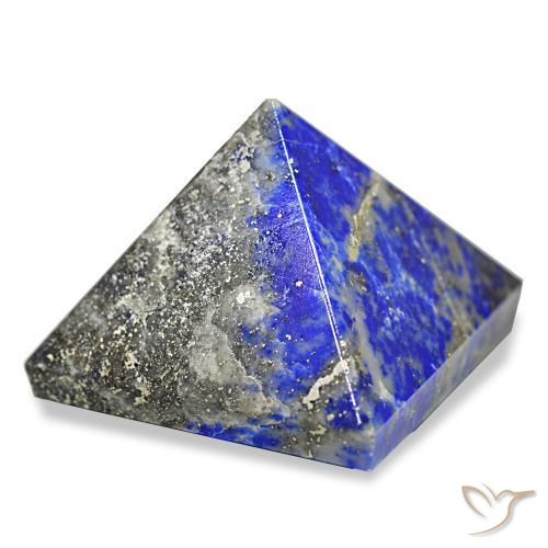 Lapislázuli azul natural de 92,01 ct, cuadrado, opaco