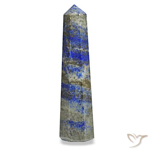 Lapislázuli Azul medio natural de 351.18 ct, Forma elegante, Opaco