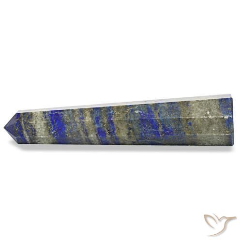 Lapislázuli Azul multicolor natural de 291.27 ct, Forma elegante, Opaco