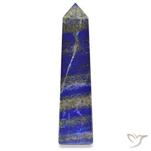 Lapislázuli Azul marino natural de 673.09 ct, Forma elegante, Opaco
