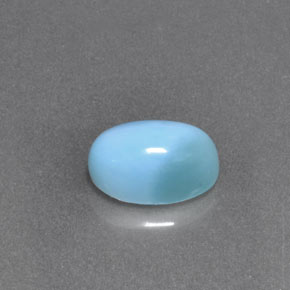 larimar Azul natural de 1.90 ct, Corte Óvalo, Opaco