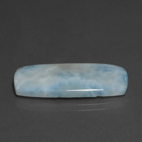 larimar Azul natural de 13.16 ct, Corte Cojín, Opaco