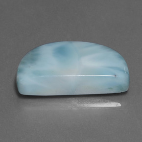 larimar Azul natural de 11.14 ct, Forma elegante, Opaco
