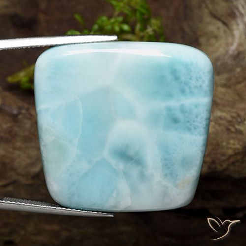 57.85ct Natural Azul espuma de mar larimar, Elegante, Opaco