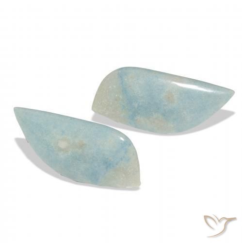 Gemas de lazulita Celeste natural de 44.13 ct, Elegante, Opaco