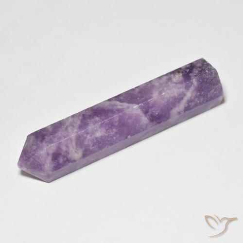 29.14ct Natural Violeta malva Lepidolite, Elegante, Opaco