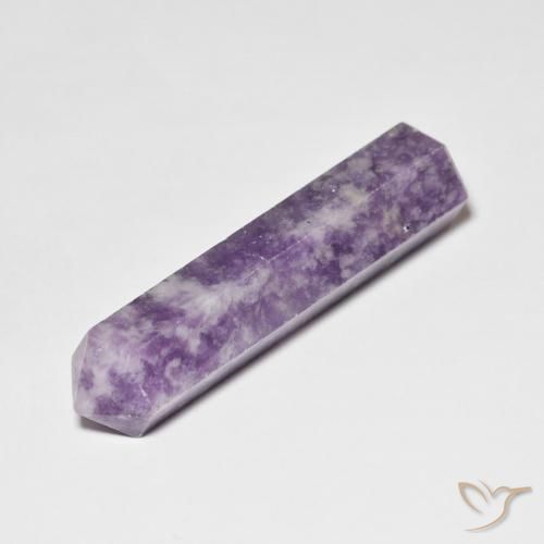 26.87ct Natural Violeta malva Lepidolite, Elegante, Opaco, Photo A
