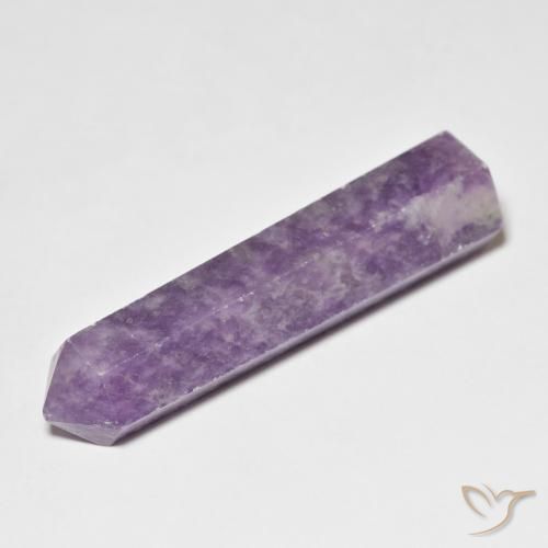 28.16ct Natural Violeta intenso medio Lepidolite, Elegante, Opaco