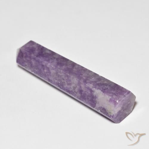 Lepidolite Violeta intenso medio natural de 28.16 ct, Elegante, Opaco