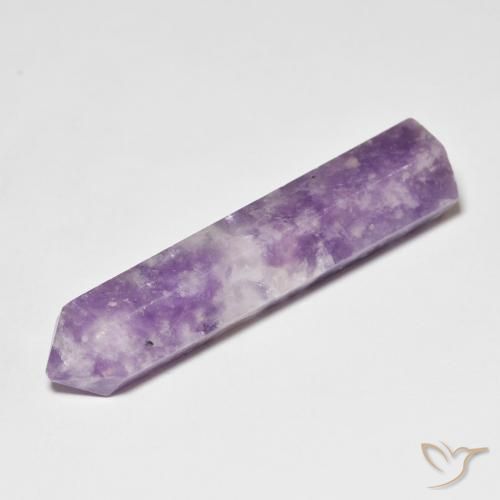 27.54ct Natural Violeta malva Lepidolite, Elegante, Opaco