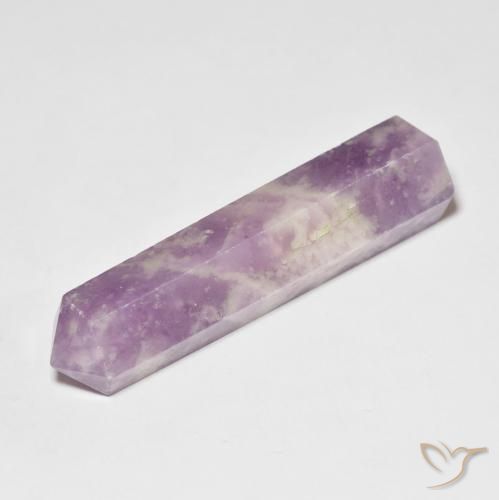 30.02ct Natural Violeta-rojizo claro Lepidolite, Elegante, Opaco