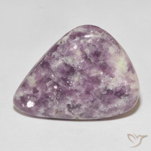 33.16ct Natural Multicolor Lepidolite, En forma de pera, Opaco