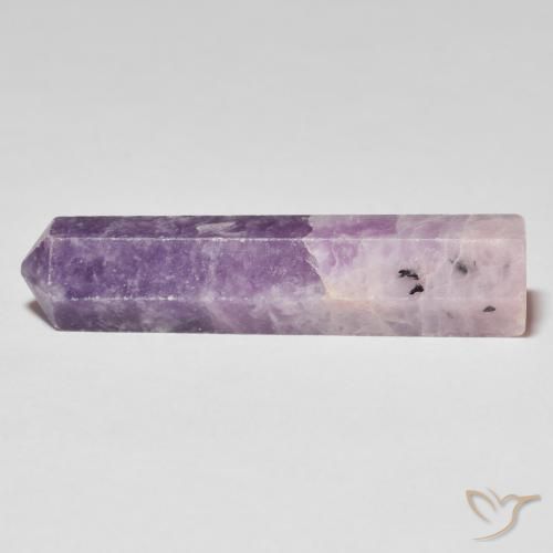 22.69ct Natural Púrpura uva claro Lepidolite, Elegante, Opaco