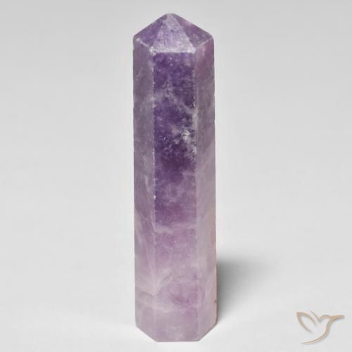 Lepidolite Púrpura uva claro natural de 22.69 ct, Elegante, Opaco