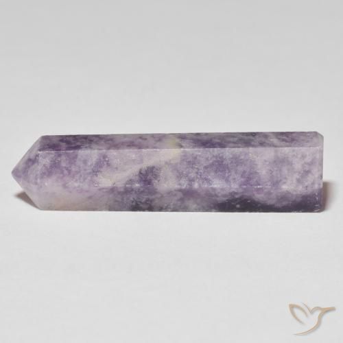 24.83ct Natural Violeta intenso medio Lepidolite, Elegante, Opaco