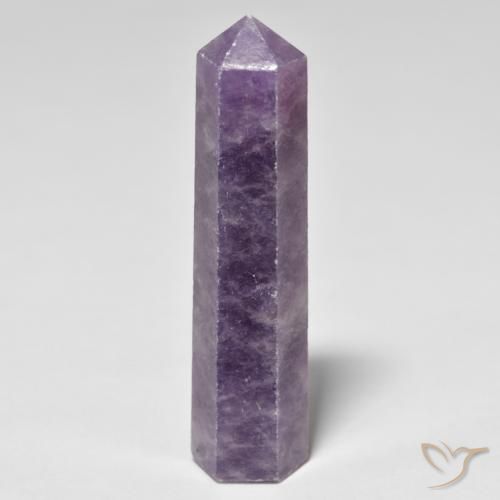 26.71ct Natural Violeta intenso medio Lepidolite, Elegante, Opaco