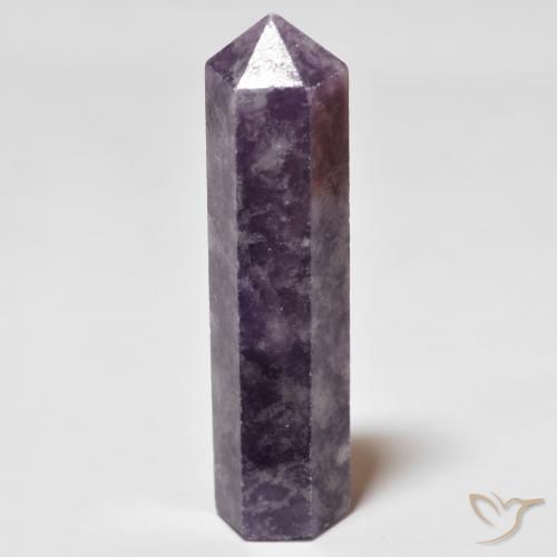 Lepidolite Violeta oscuro natural de 33.05 ct, Elegante, Opaco