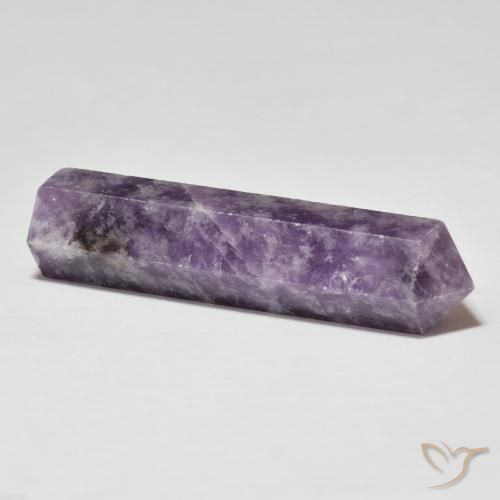 Lepidolite Violeta oscuro natural de 33.05 ct, Elegante, Opaco