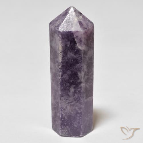 32.08ct Natural Violeta malva Lepidolite, Elegante, Opaco