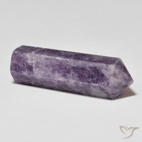Lepidolite Violeta malva natural de 32.08 ct, Elegante, Opaco