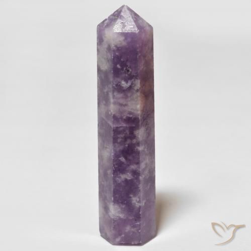 24.50ct Natural Violeta malva Lepidolite, Elegante, Opaco