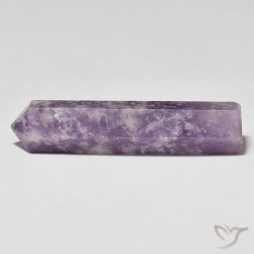 Lepidolite Violeta malva natural de 24.50 ct, Elegante, Opaco