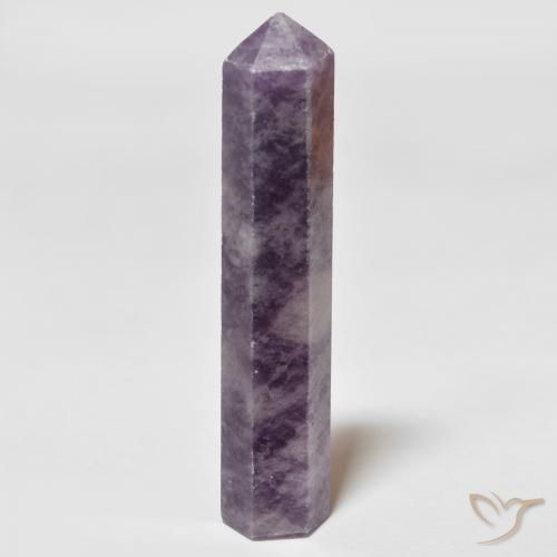 23.98ct Natural Violeta malva Lepidolite, Elegante, Opaco