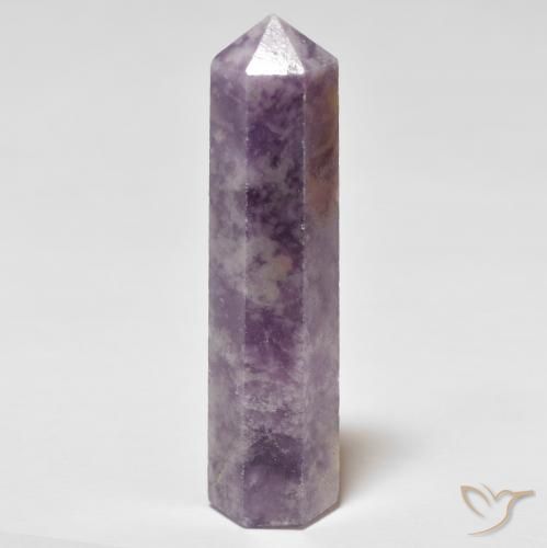 22.71ct Natural Violeta malva Lepidolite, Elegante, Opaco