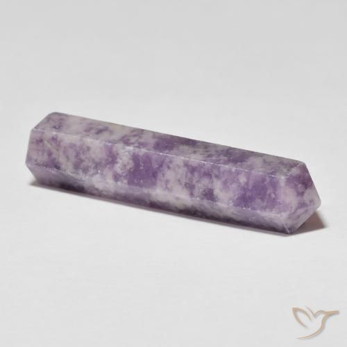 Lepidolite Violeta malva natural de 22.71 ct, Elegante, Opaco