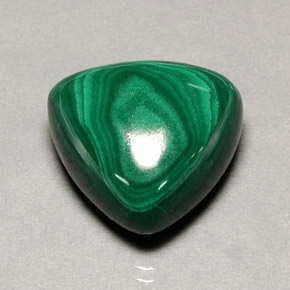 Malaquita verde natural de 34,16 ct, trillón, opaco