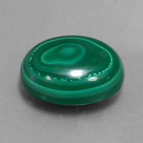 Malaquita verde natural de 12,98 ct, corte óvalo, opaco