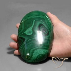 3000.00ct Natural Verde Malaquita, Ovalada, Opaco