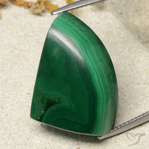 37.17ct Natural Verde Malaquita, Elegante, Opaco