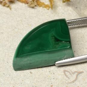 Malaquita Verde natural de 37.17 ct, Elegante, Opaco