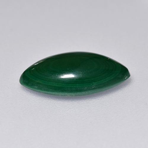 Malaquita verde natural de 2,05 ct, marquesa, opaco