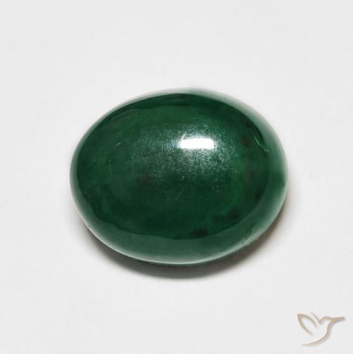 9.37ct Natural Verde medio Malaquita, Ovalada, Opaco