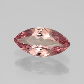 Granate malayo rosa natural de 2,04 ct, marquesa, VVS-VS