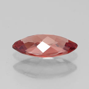 granate malayo Cuarzo Rosa natural de 2.23 ct, Marquesa, VVS